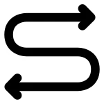 Connection Arrow SVG Icon
